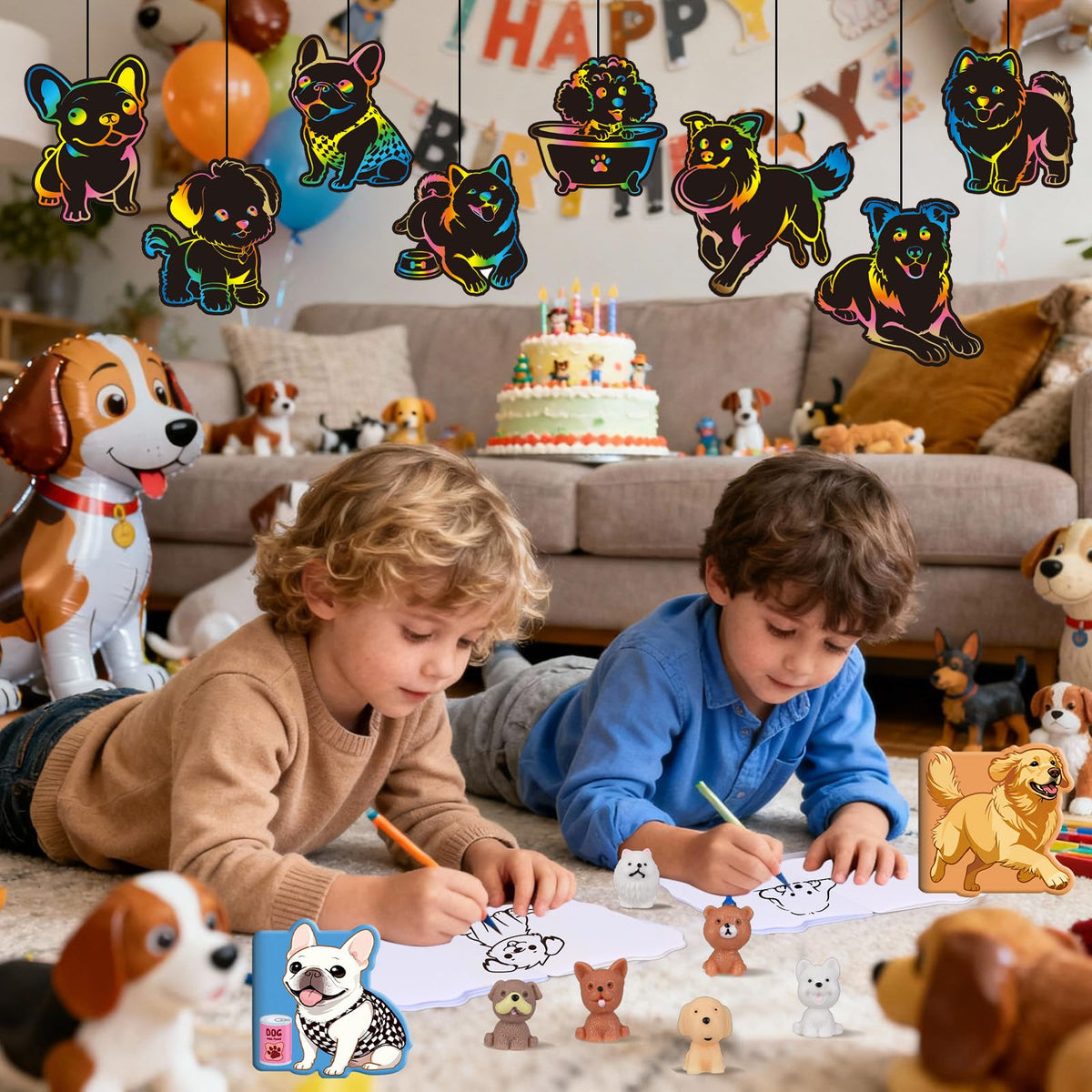 BenLouis color scratch for engaging color-and-design activities.