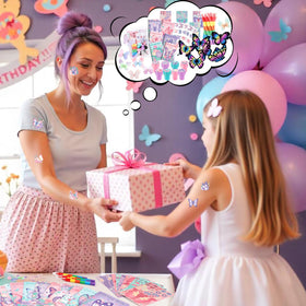 BenLouis color scratch cards provide interactive art at celebrations.