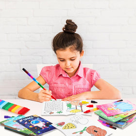BenLouis quality paper resists tearing for longer coloring sessions.