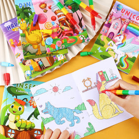 BenLouis double-sided coloring pages maximize coloring opportunities per book
