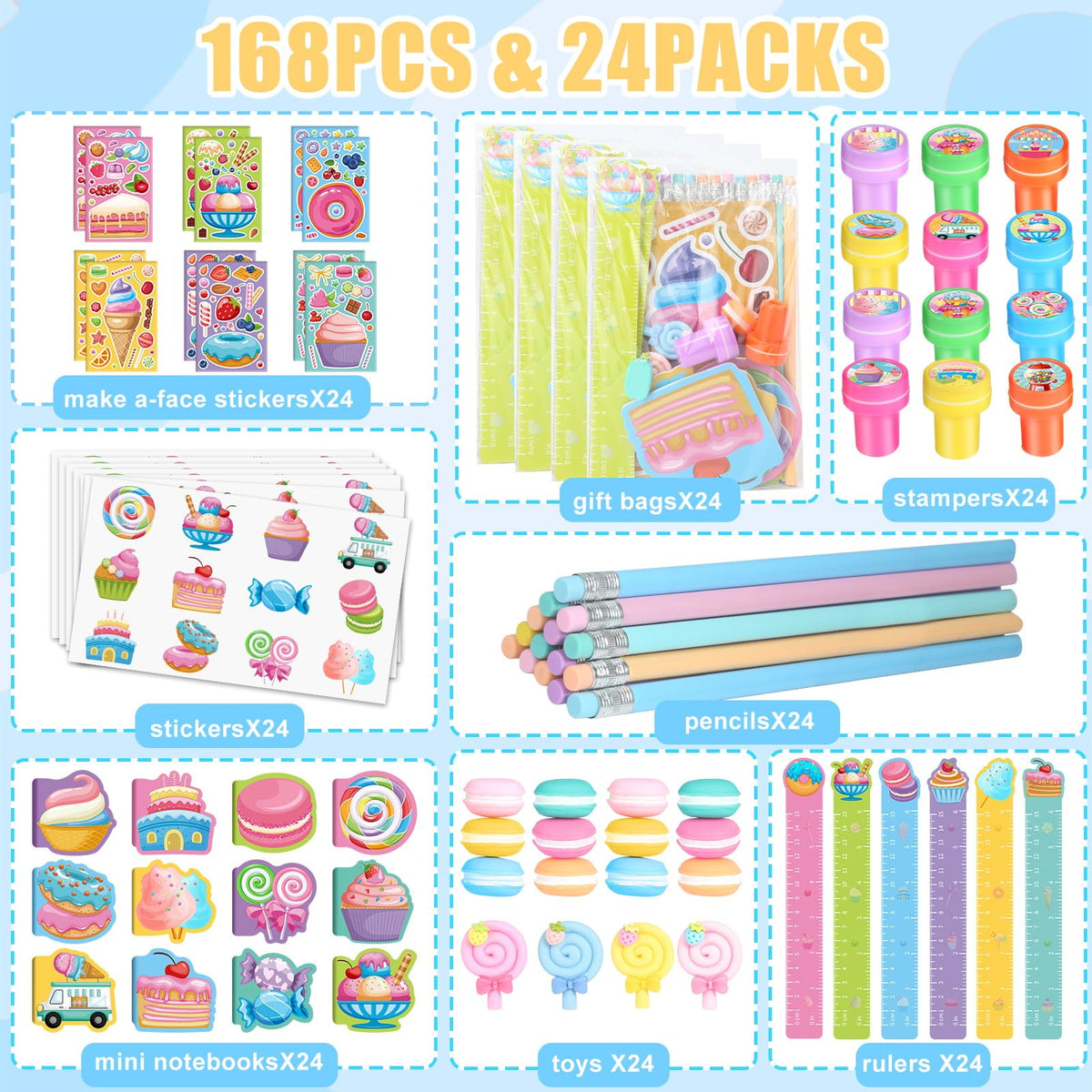 BenLouis dessert pencils for creative projects and giftable party favors.