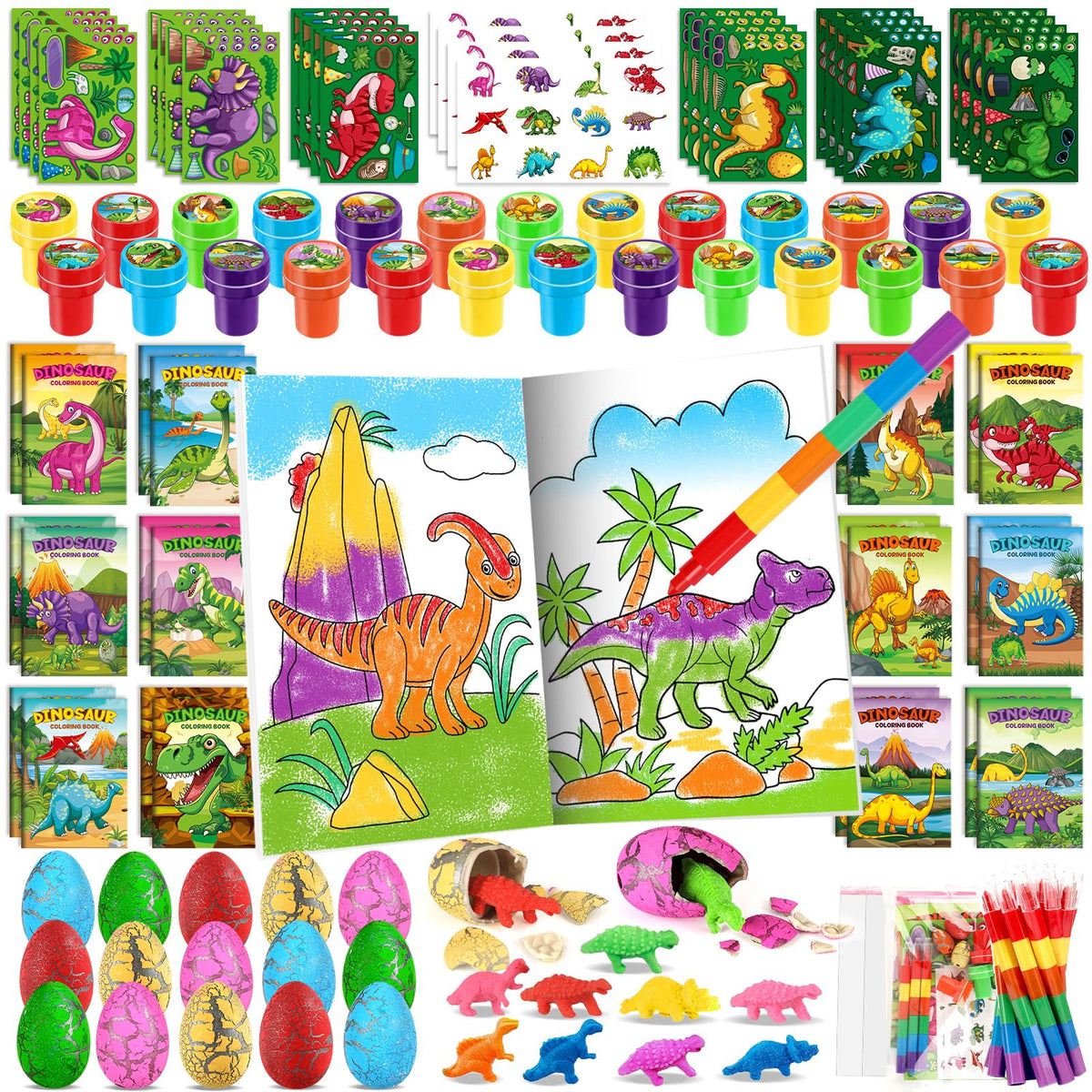 BenLouis dinosaur coloring books for kids, perfect for party activities and coloring fun.