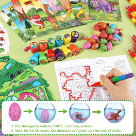 BenLouis dinosaur egg toys for surprise-filled play during crafts.