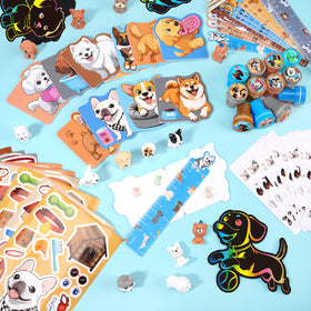 BenLouis dog stickers with cute designs for notebooks and projects.