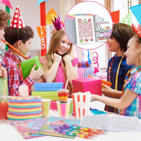 BenLouis donut candyland activity bundle with crayons supports creative exploration