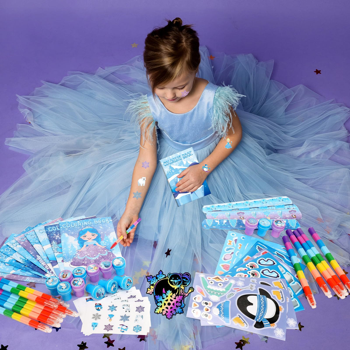 BenLouis frozen slap bracelets add wearable fun to any party