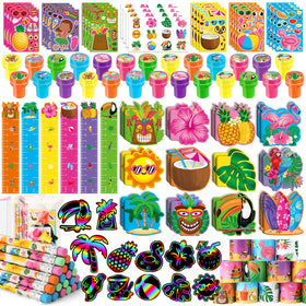 BenLouis Hawaiian mini notebooks with tropical covers ready for classroom use or party favors