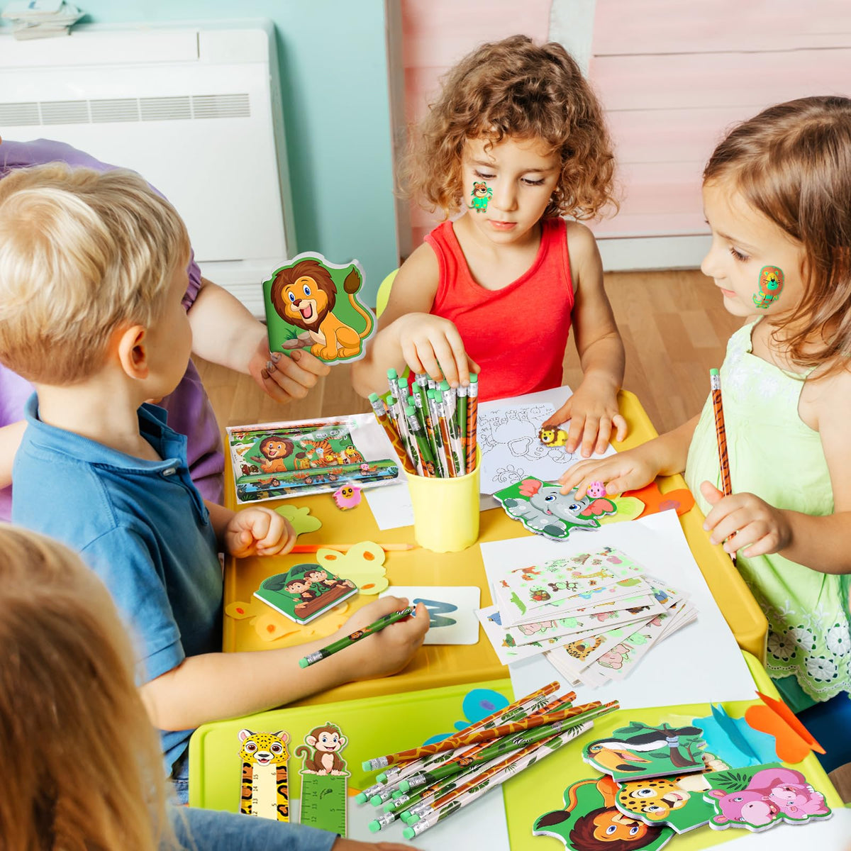 BenLouis make-a-face stickers spark creativity in crafts and sticker-based activities.