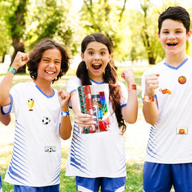 BenLouis make-a-face stickers encourage playful party creativity