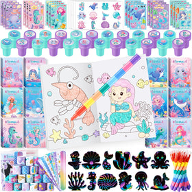 BenLouis mermaid coloring books inspire creativity at parties.