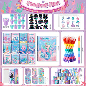 BenLouis mermaid slap bracelets for fun wearable party favors.