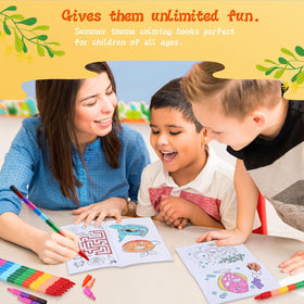 BenLouis mini coloring books ideal for travel entertainment during trips
