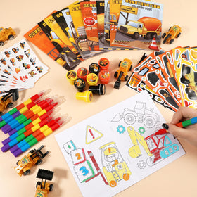 BenLouis mini construction toys for on-the-go pretend play.