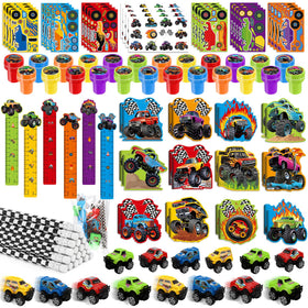 BenLouis monster truck mini notebooks for party activities and notes