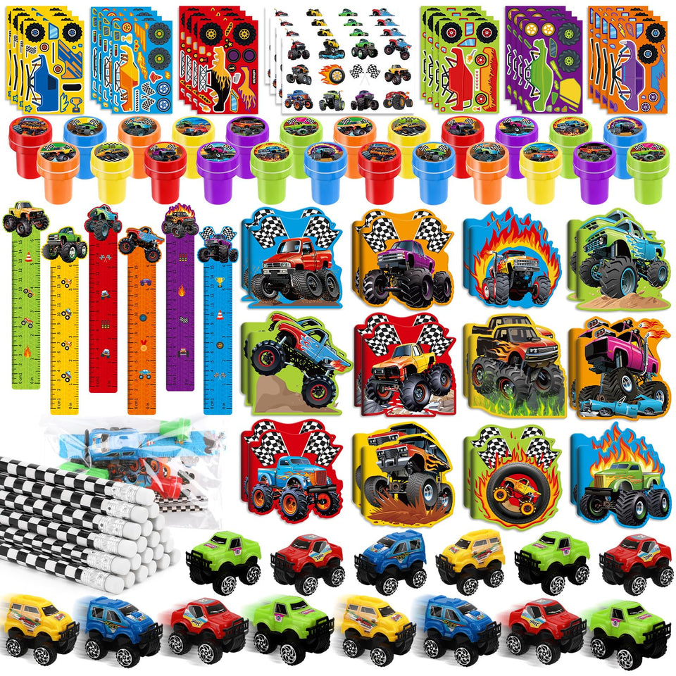 BenLouis Monster Truck notebook for school notes and doodles on the go