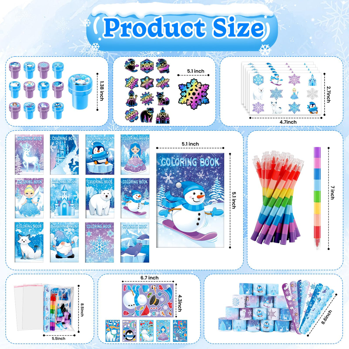 BenLouis penguin stampers for playful winter activities and party favors