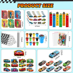 BenLouis racecar stamper pack adds colorful, mess-free stamping fun.