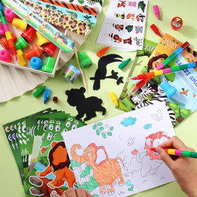 BenLouis safari stampers encourage playful decorating and keepsakes.