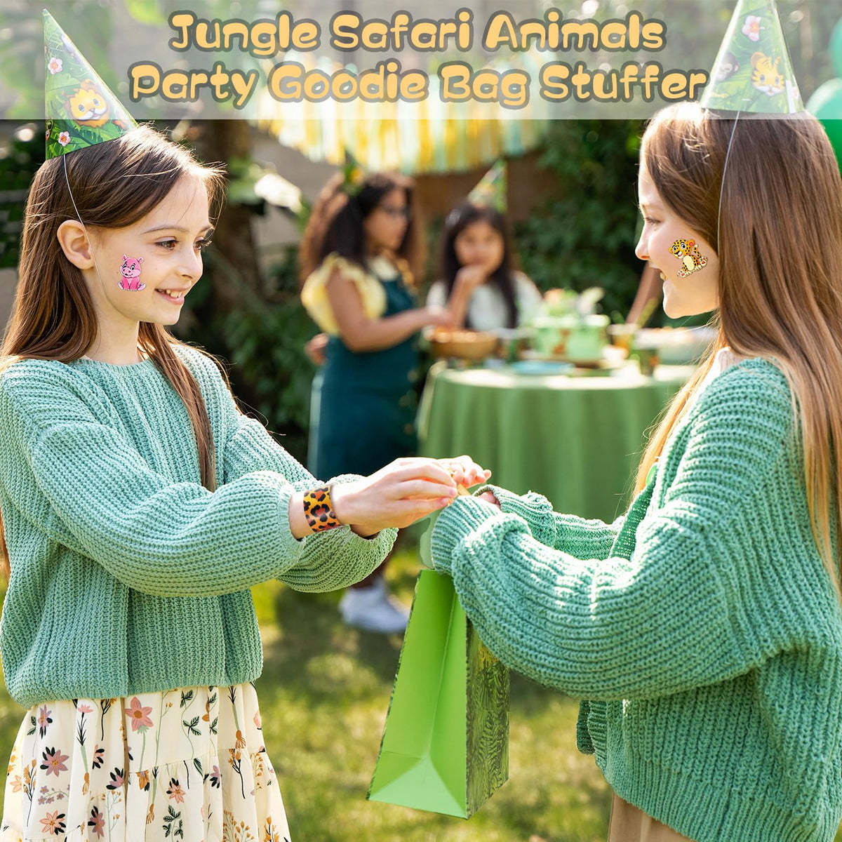 BenLouis safari stickers suit reward goals and decorate goodie bags.