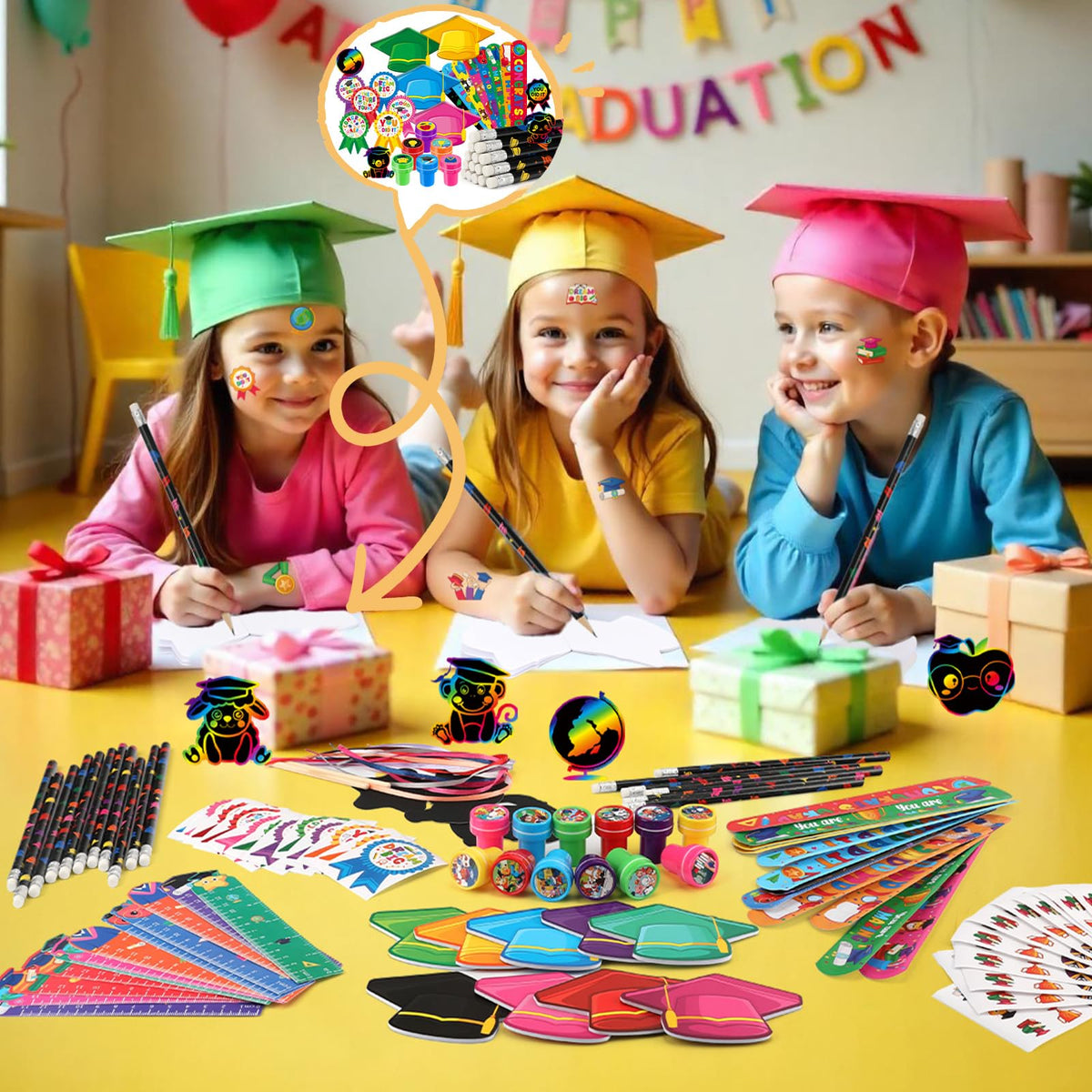 BenLouis slap bracelets in bright colors for wearable party prizes