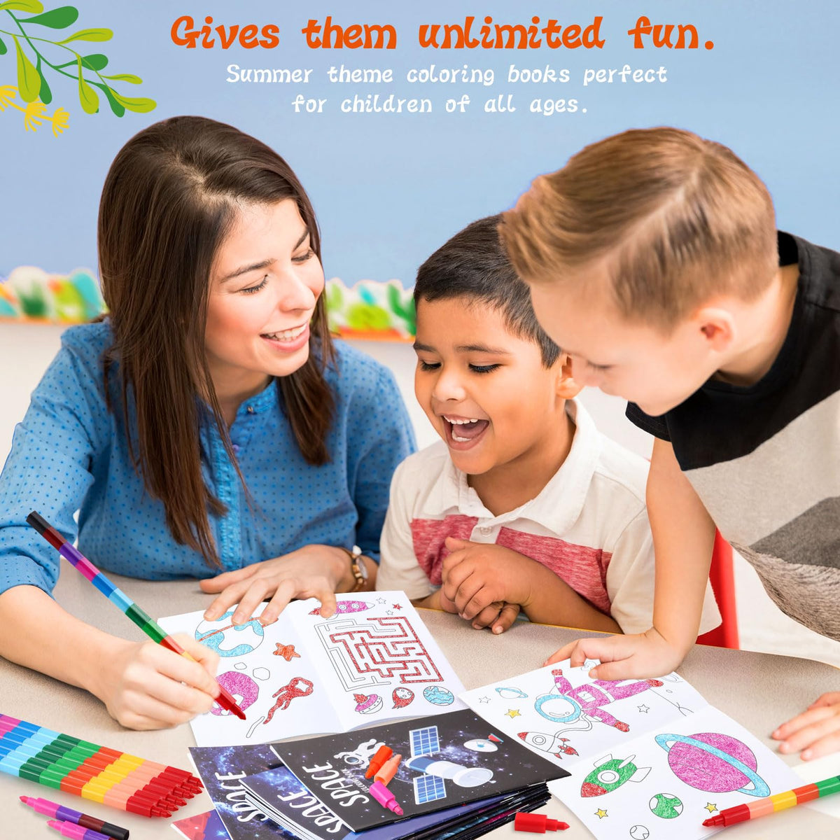 BenLouis solar system designs spark curiosity during reading and coloring sessions