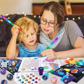 BenLouis space balls tiny decorations for sensory play and party fillers