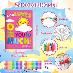 BenLouis stacking crayons bundle for shared coloring play