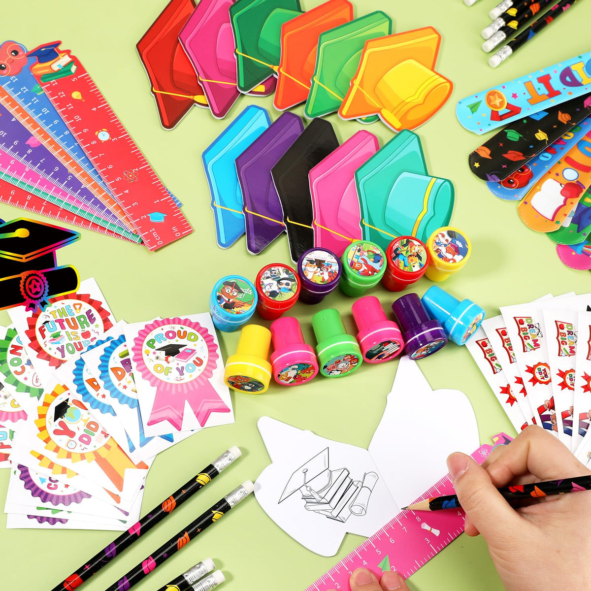 BenLouis stickers and stampers add fun designs for crafts and rewards
