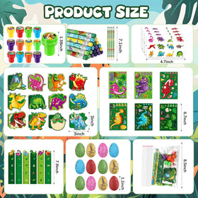 BenLouis dino stampers perfect for creative stationery sets.