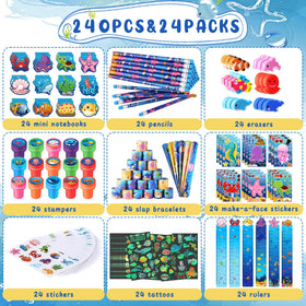 BenLouis Under the Sea erasers add playful, wipe-clean fun.