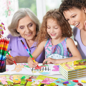 BenLouis compact mini coloring set demonstrating portability for travel