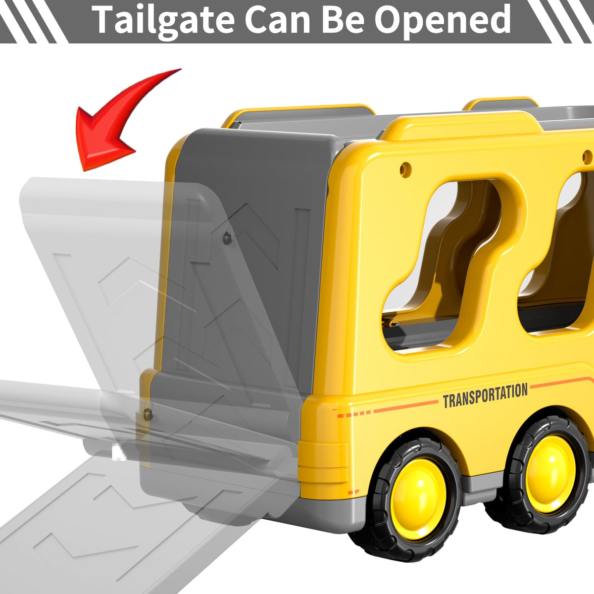 Bennol 5-in-1 construction trucks excavator supports creative play and fine motor practice.