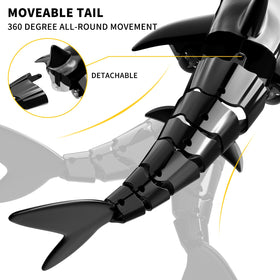 Bennol dual-motor shark tail joints simulate lifelike movement