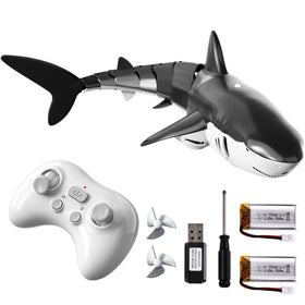 Bennol pool play action shot displaying group-friendly RC shark