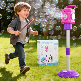 Bennol street-lamp bubble machine portable handle for easy transport