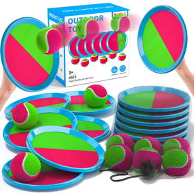 Bennol Toss and Catch 6-paddle set for yard play and hand-eye coordination.