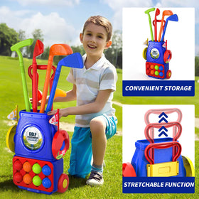 Bennol upgraded kids golf set indoor-outdoor-play versatility supports varied adventures.