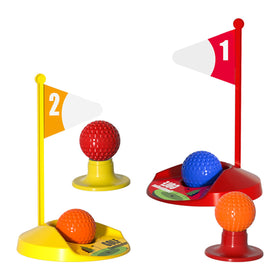 Bennol upgraded kids golf set two practice holes encourage realistic, engaging play.