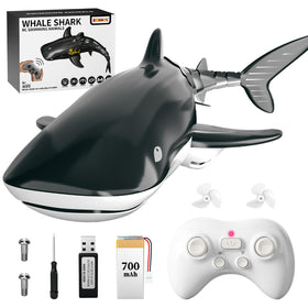 Bennol Whale Shark RC toy in pool for family-friendly water fun