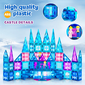 BENOKER 102-piece set promotes hand-eye coordination during creative storytelling.