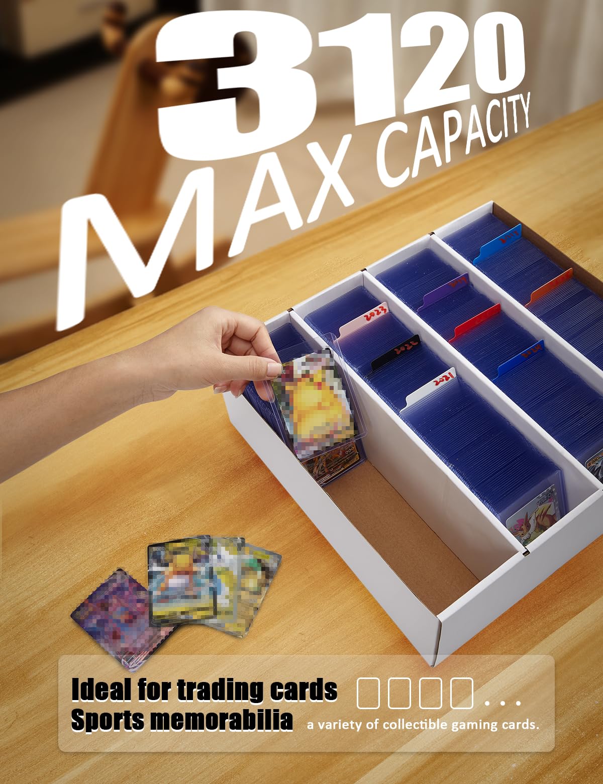 Bentoward ten dividers included for customizable sorting.