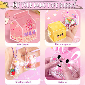 BENWIL nano tape bubble kit diy-craft-set for arts and crafts time.