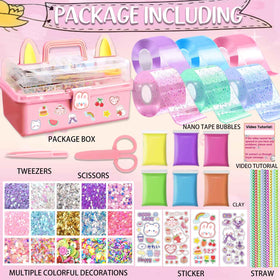 BENWIL nano tape bubble kit squishy-creation for colorful, customizable shapes.