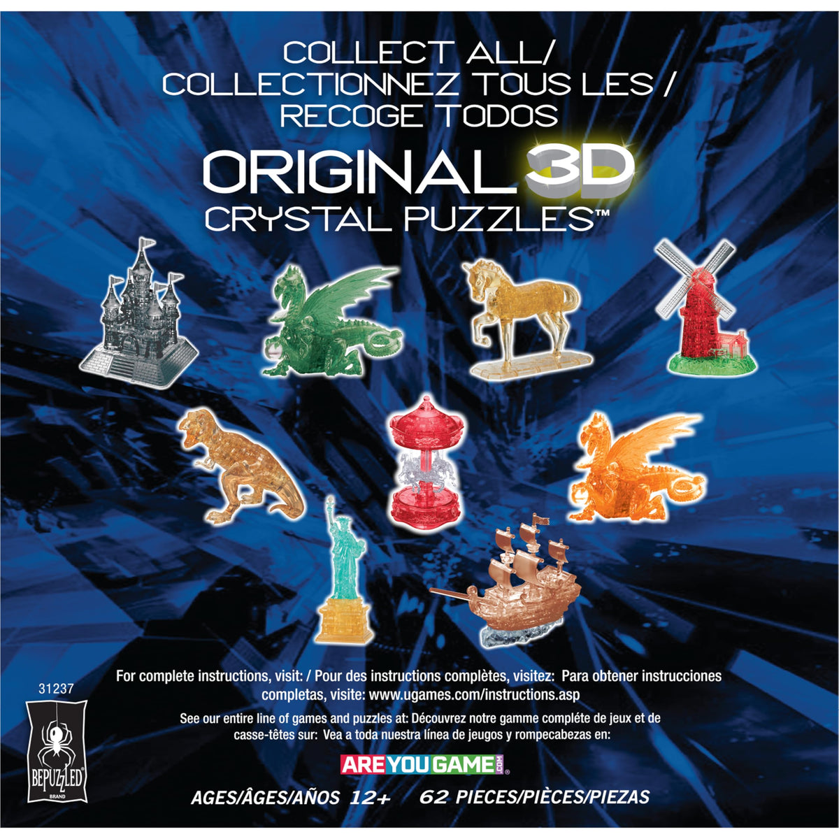 BePuzzled Eagle Deluxe gift-ready puzzle enhances rainy-day family activities.