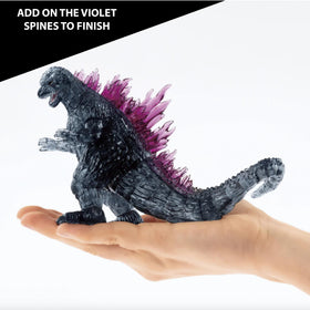 Bepuzzled Godzilla crystal puzzle gift-ready, ideal for pop culture fans.