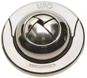 UFO Hanayama puzzle fits neatly on a desk for mindful sessions