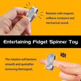Pocket-size Berotok fidget ring ready for on-the-go use