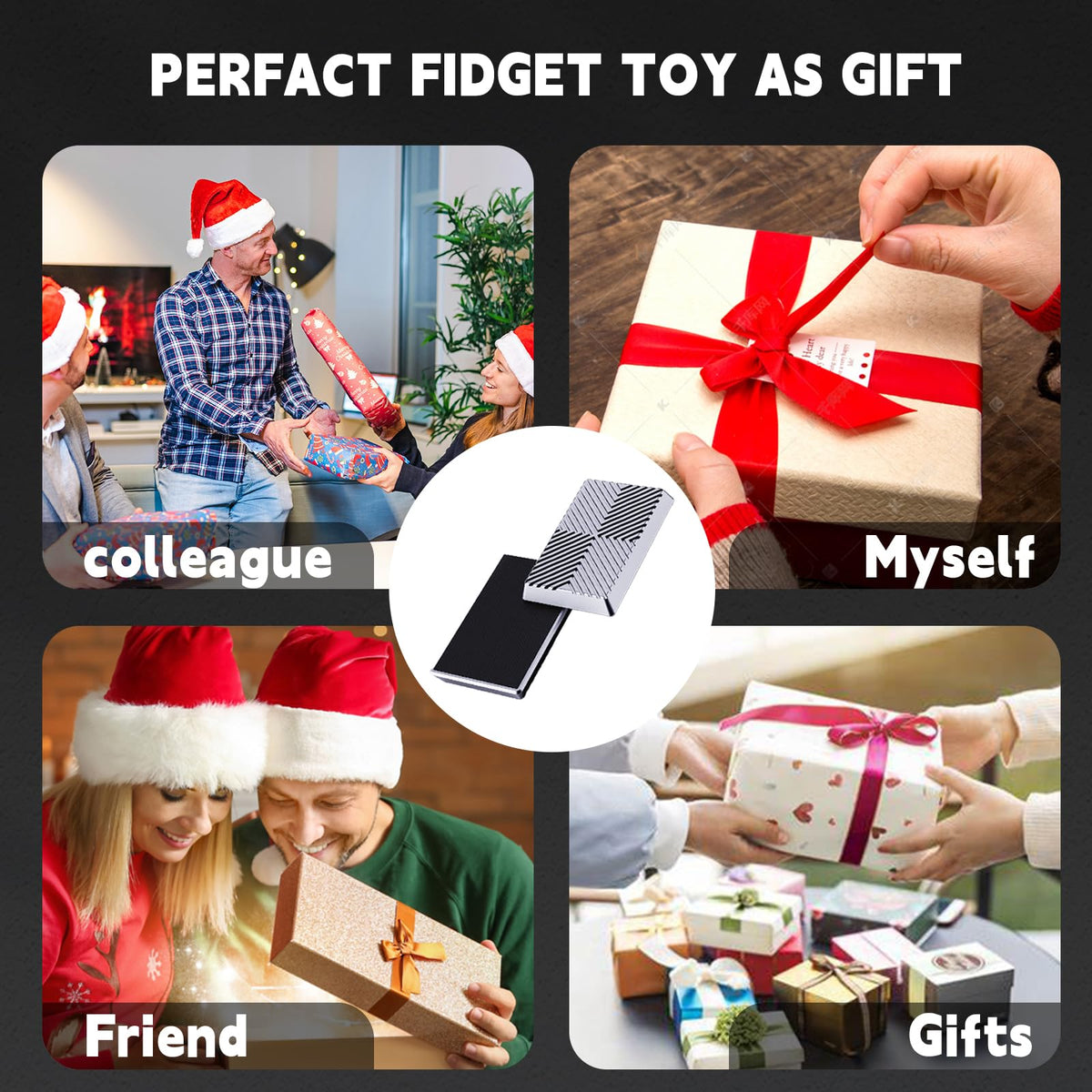 berotok Fidget Slider presented as a perfect gift for friends and colleagues.