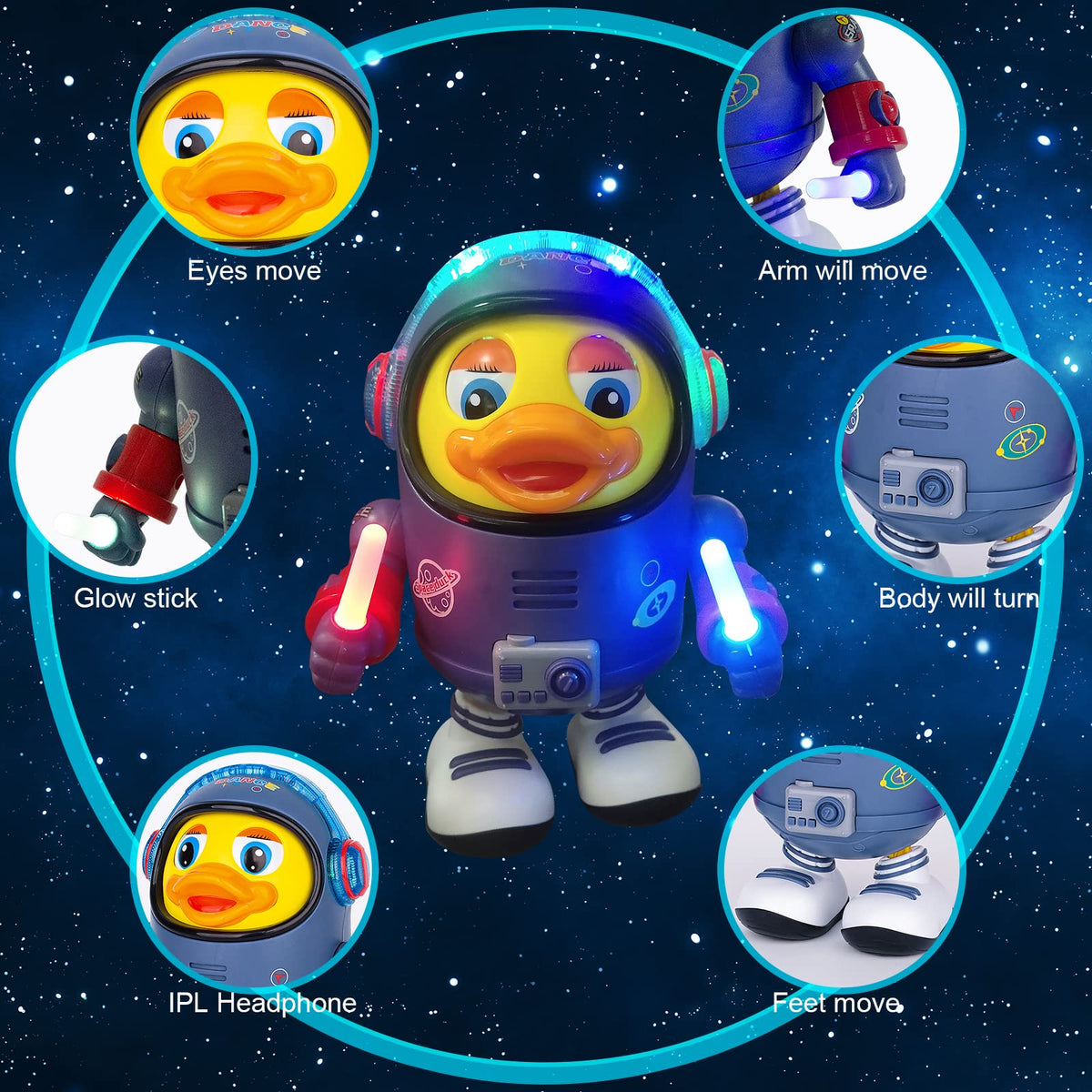 Berry President Electric Space Duck makes a great birthday or Christmas gift.