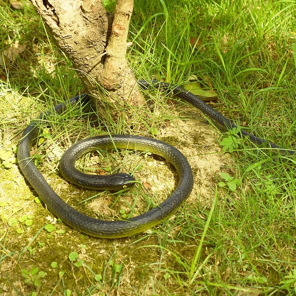 Beselley Halloween decor snake adds playful ambiance and fun.